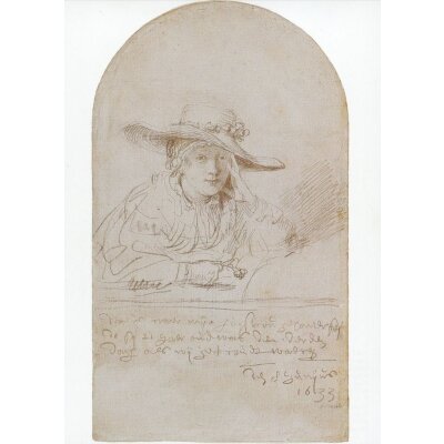 Rembrandt. Saskia als Braut, 1633