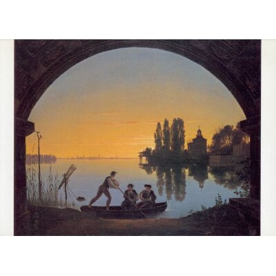 Karl-Friedrich Schinkel. Seeufer bei Stralau, 1817
