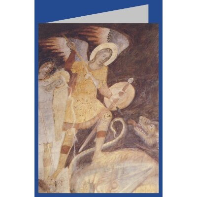 Cimabue oder Schule des Giotto. Erzengel Michael