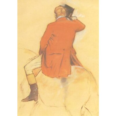 Reiter in rotem Rock, Degas