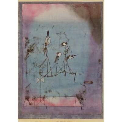 Paul Klee. Die Zwitscher-Maschine, 1922