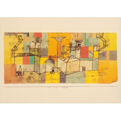 Paul Klee. Tempel, 1921