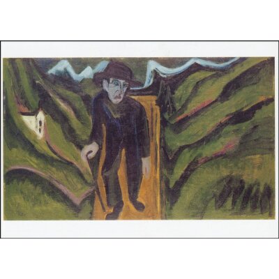 Ernst Ludwig Kirchner. Der Wanderer, 1922