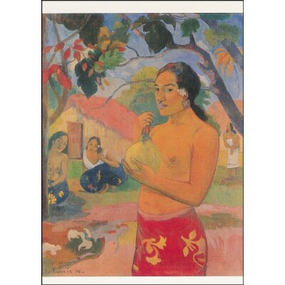 Paul Gauguin. Frau mit Frucht, 1893