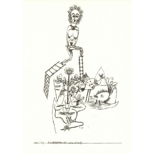 Paul Klee. Die Equilibristin über dem Sumpf, 1921