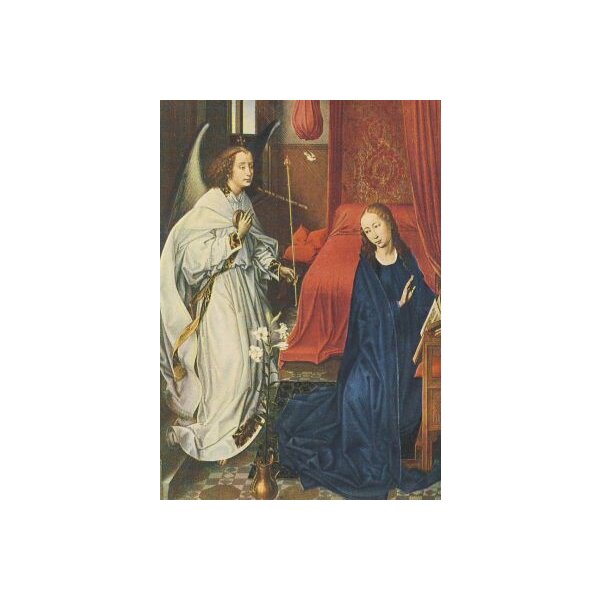 Rogier van der Weyden. Mariä Verkündung.