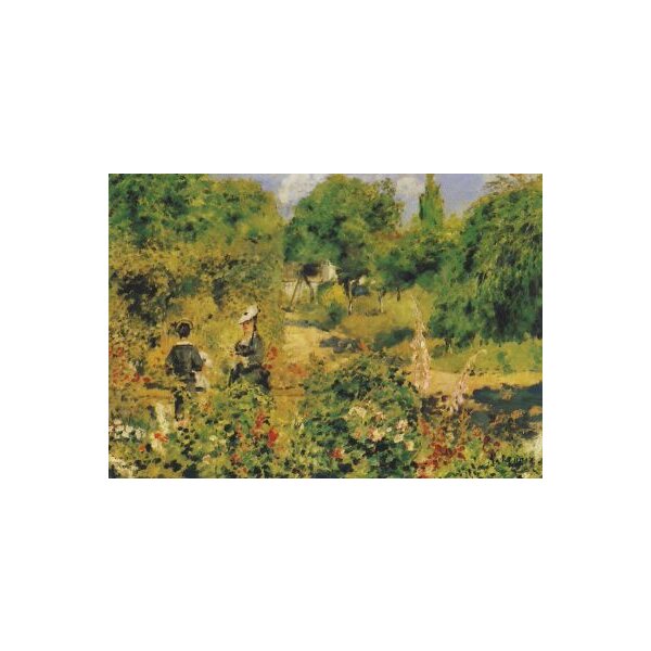 Piere-Auguste Renoir. Garten in Fontenay, 1874