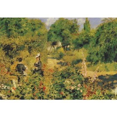 Piere-Auguste Renoir. Garten in Fontenay, 1874