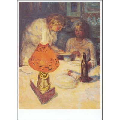 Pierre Bonnard. Der Lampenschirm, 1908