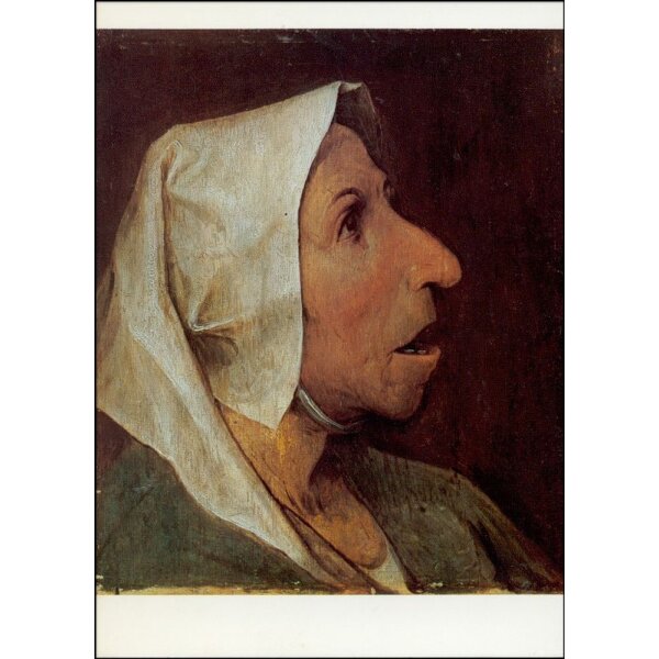 Brueghel d.Ae., P. Kopf einer alten Bäuerin