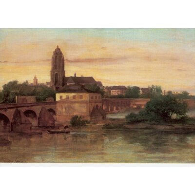 Gustave Courbet. Blick auf Frankfurt am Main, 1858