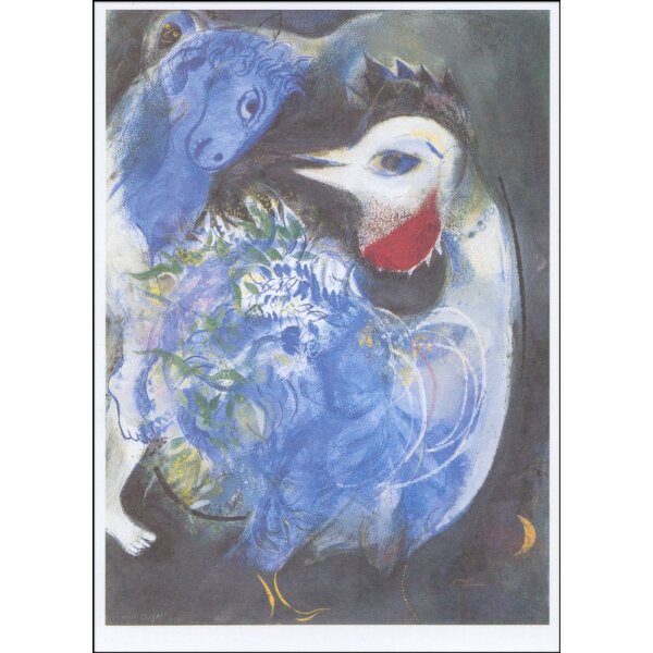 Marc Chagall. Die blühende Feder, 1943
