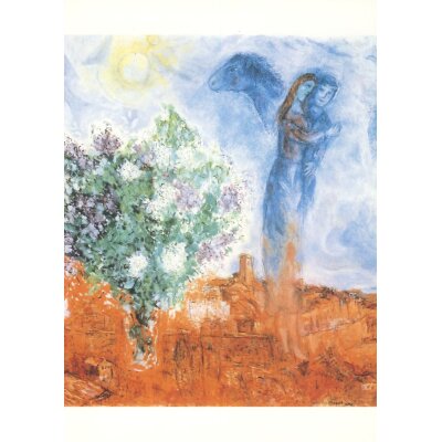 Marc Chagall. Liebhaber über St. Paul, 1970/71