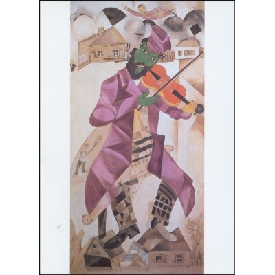 Marc Chagall. Der Fiedler, 1915