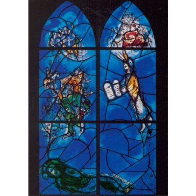 Marc Chagall.Jacobs Traum u. Moses  bringt d. Volk d. Gesetz