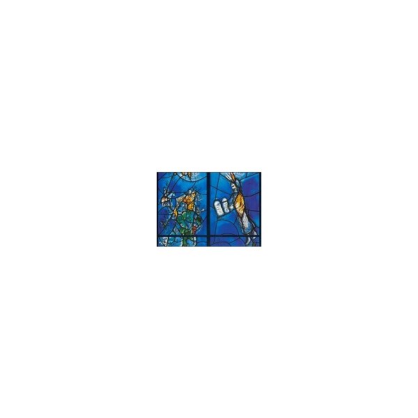 Marc Chagall. Moses bringt dem Volk das Gesetz. KK