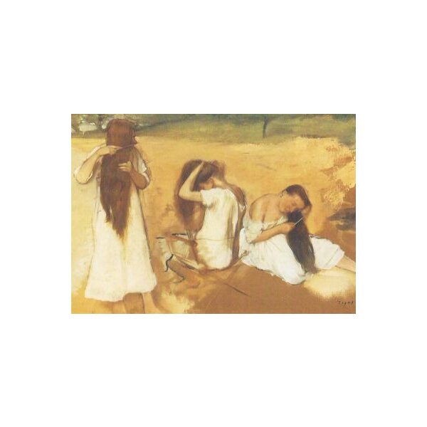 Degas, E. Frauen kämmen ihr Haar, Degas