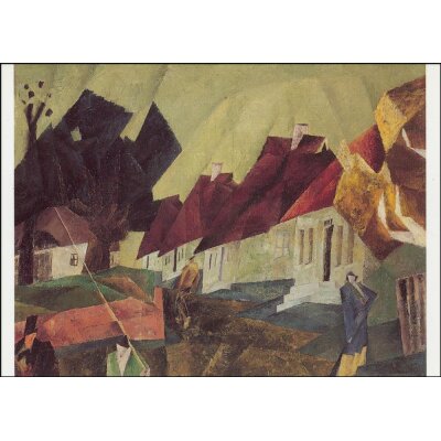 Lyonel Feininger. Dorfstraße, 1912
