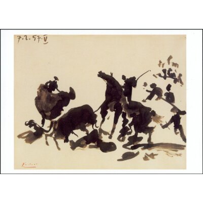 Pablo Picasso. Corrida, 1957