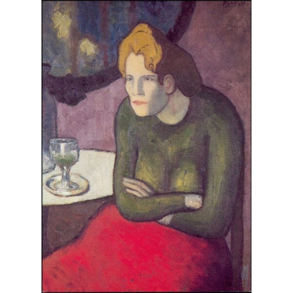 Paplo Picasso. Die Absinth-Trinkerin, 1901