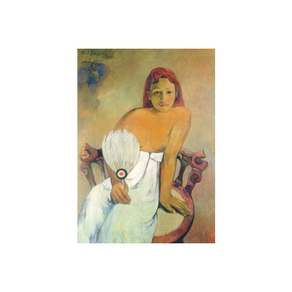 Paul Gauguin. Mädchen mit Fächer, 1902