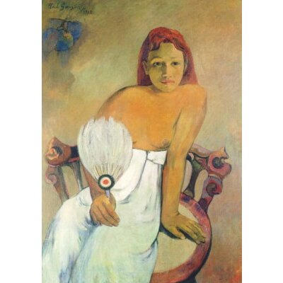 Paul Gauguin. Mädchen mit Fächer, 1902