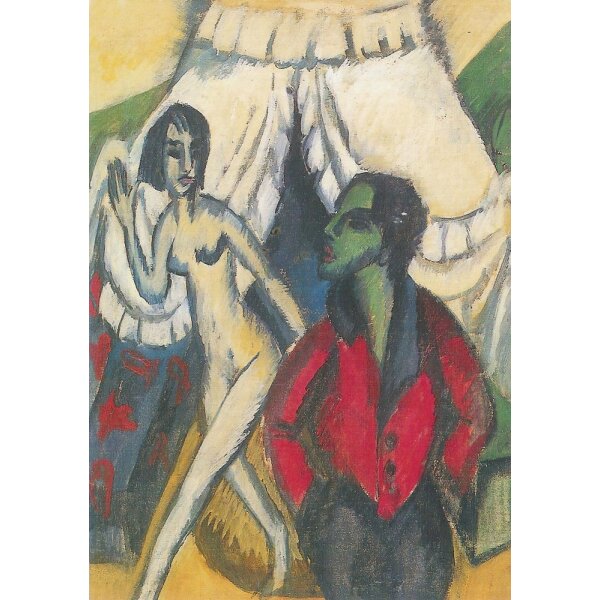 Ernst Ludwig Kirchner. Das Zelt, 1914