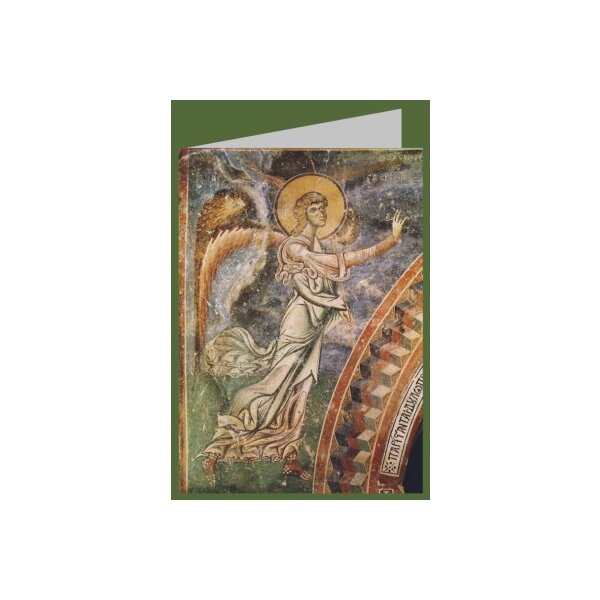 Byzantinisch. Engel. Fresko XI. Jh. DK groß