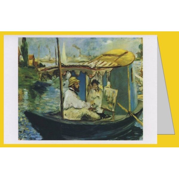 Edouard Manet. Die Barke, 1874