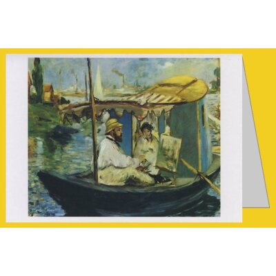 Edouard Manet. Die Barke, 1874