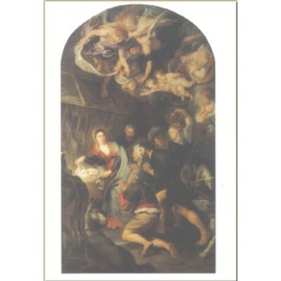 Peter-Paul Rubens. Anbetung der Hirten(1619)
