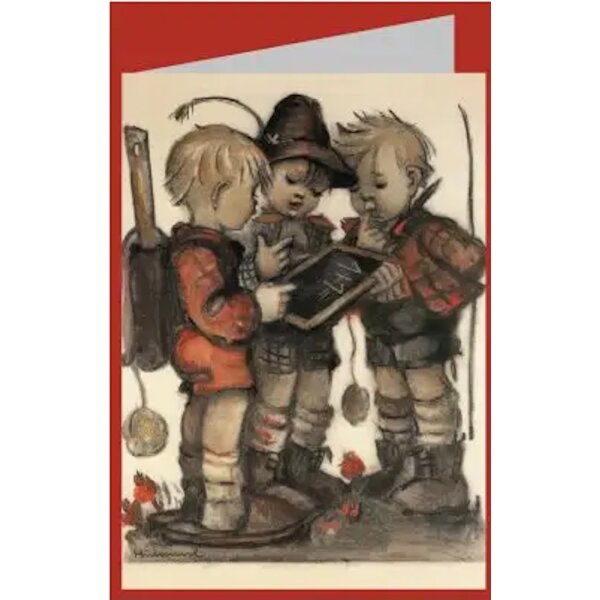 M.I. Hummel. Schwieriges Problem. School Boys