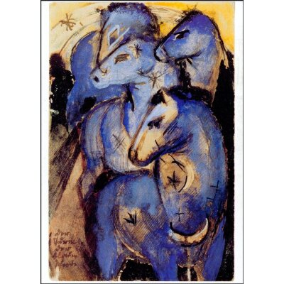 Franz Marc. Der Turm der blauen Pferde
