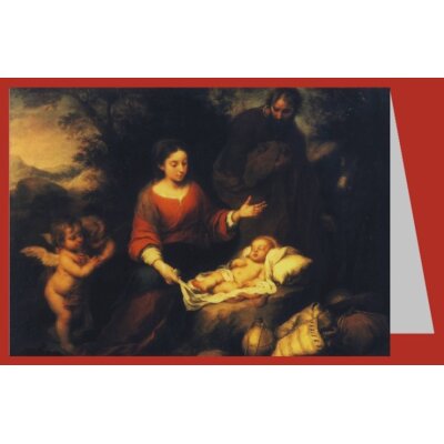 Bartolomé Esteban Perez Murillo. Die Rast, auf der Flucht nach.Aegypten