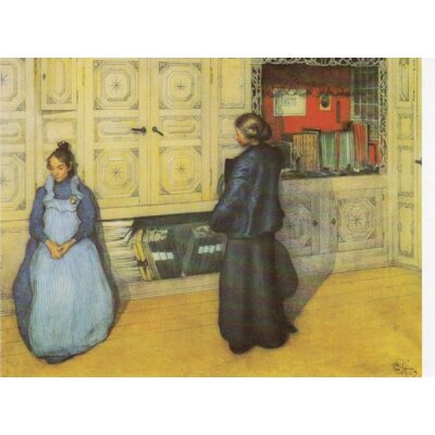 Carl Larsson. Mutter und Tochter, 1903