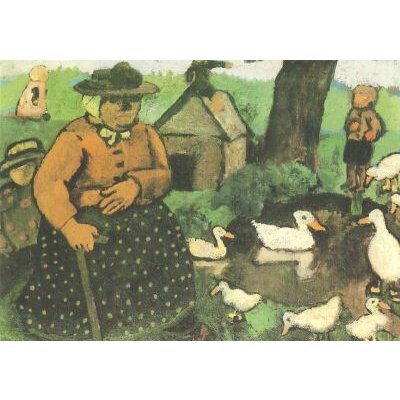 Paula Moders.-Becker. Armenh.am Ententeich, 1904