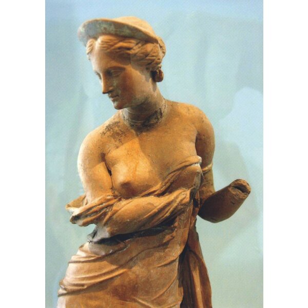Griechisch. Statuette der Aphrodite, Myrina, 2. Jh. v. Chr.