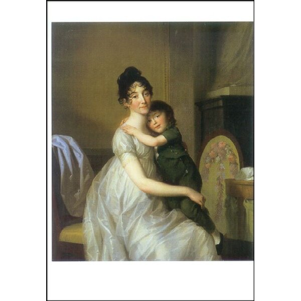 Tischbein, J.F.A. Anne Pauline Dufour-Feronce m.Sohn,1802.KK