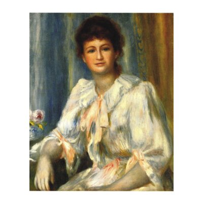 Piere-Auguste Renoir. Portrait eines Mädchens