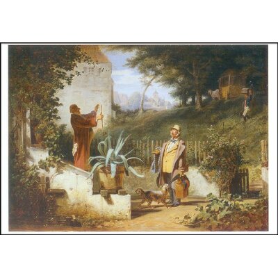 Carl Spitzweg. Die Jugendfreunde
