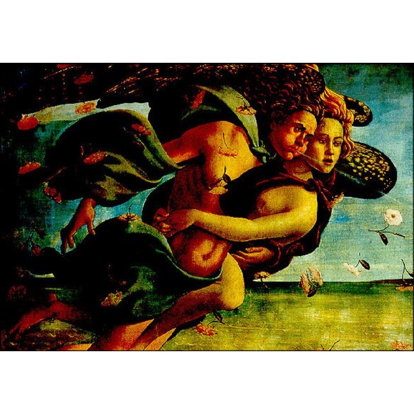 Sandro Botticelli. Geburt der Venus (Ausschnitt)