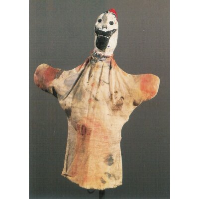 Paul Klee. Handpuppe, Bärtiger Franzose, 1919