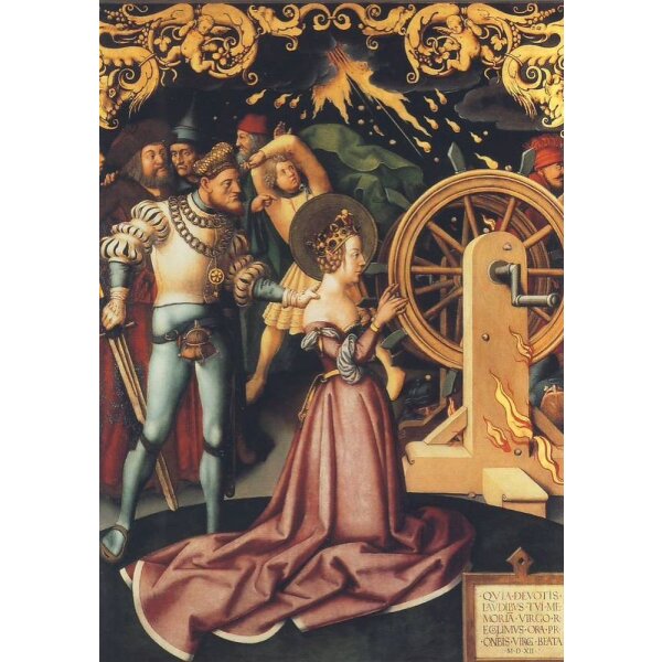 Hans Holbein. Martyrium der Hl. Katharina, 1512