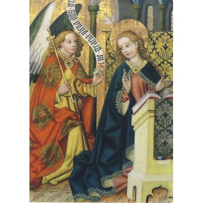 Oberrheinischer Meister. Verkündung an Maria