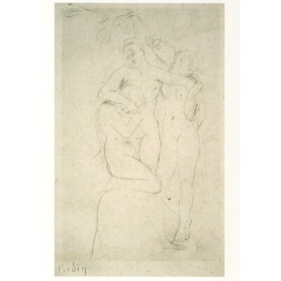 Auguste Rodin. Seelen im Fegefeuer. 1881