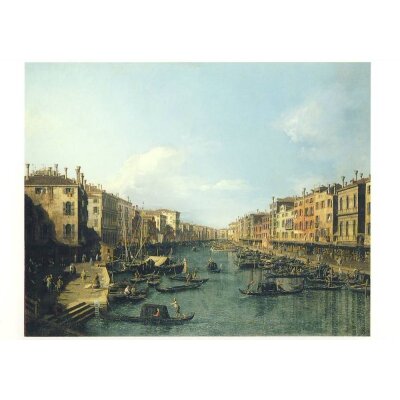 Antonio Canal. (Canaletto). Der Canal Grande, ca. 1738/42