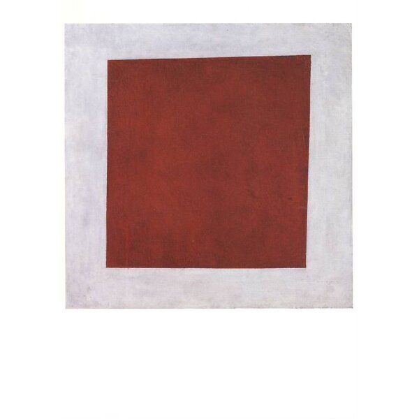 Malewitsch, K. Rotes Quadrat, 1915.