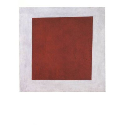 Malewitsch, K. Rotes Quadrat, 1915.