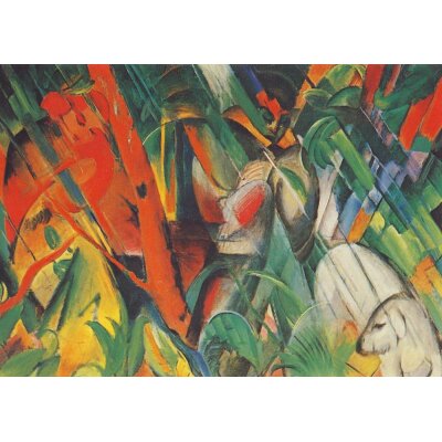 Franz Marc. Im Regen, 1912