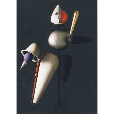 Oskar Schlemmer. Das Triasische Ballett, sw Reihe, 1922